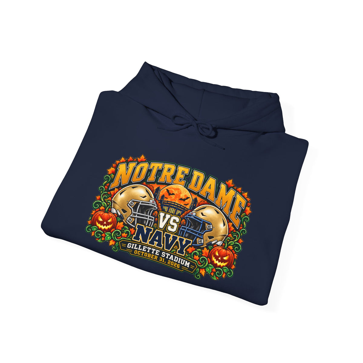 ND vs. Navy Halloween Hoodie