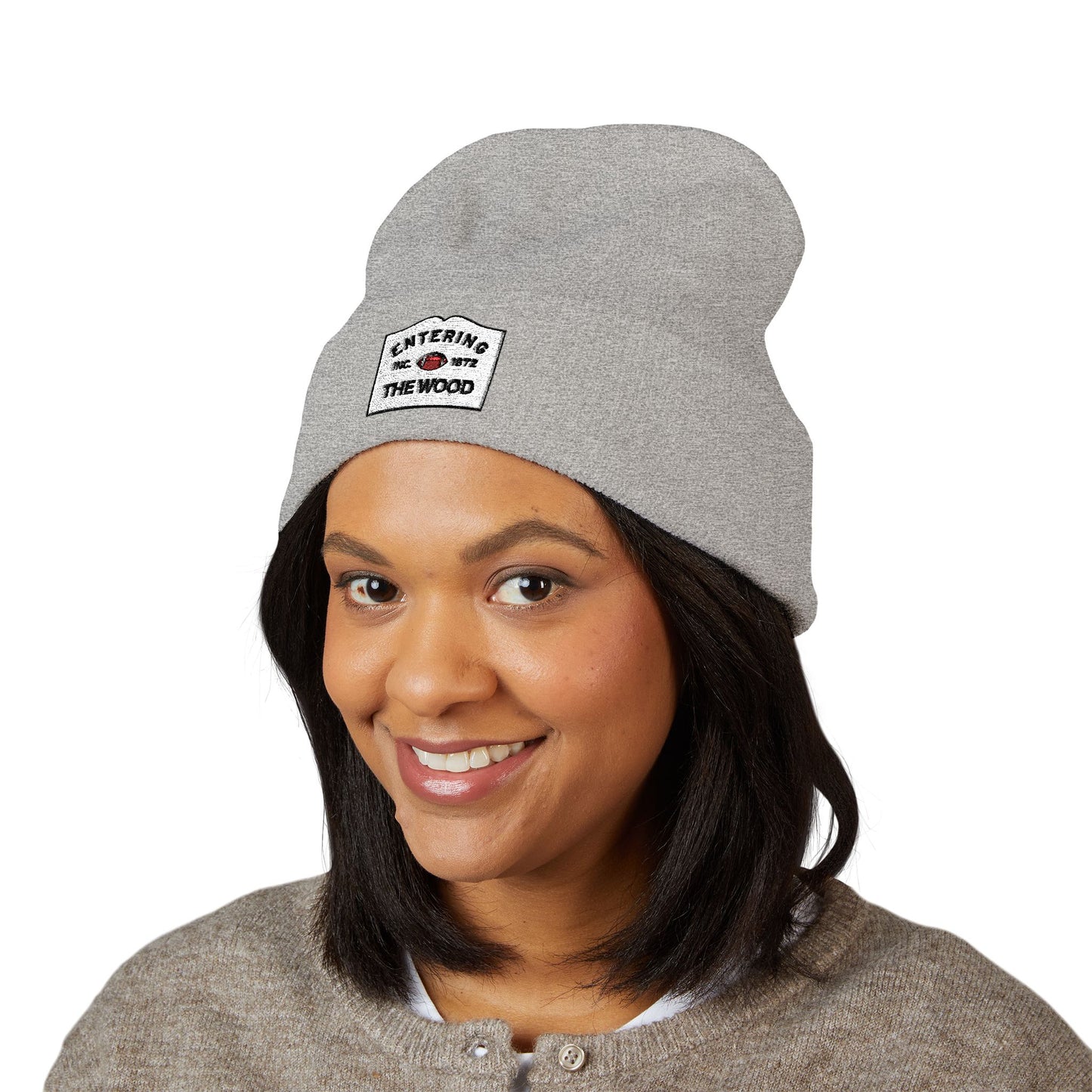 Entering "THE WOOD" Classic Cuffed Beanie