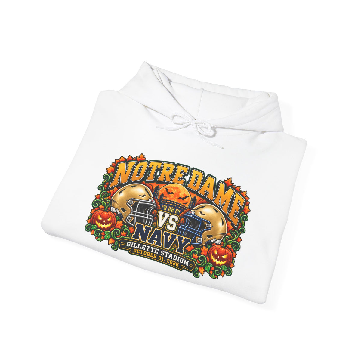 ND vs. Navy Halloween Hoodie