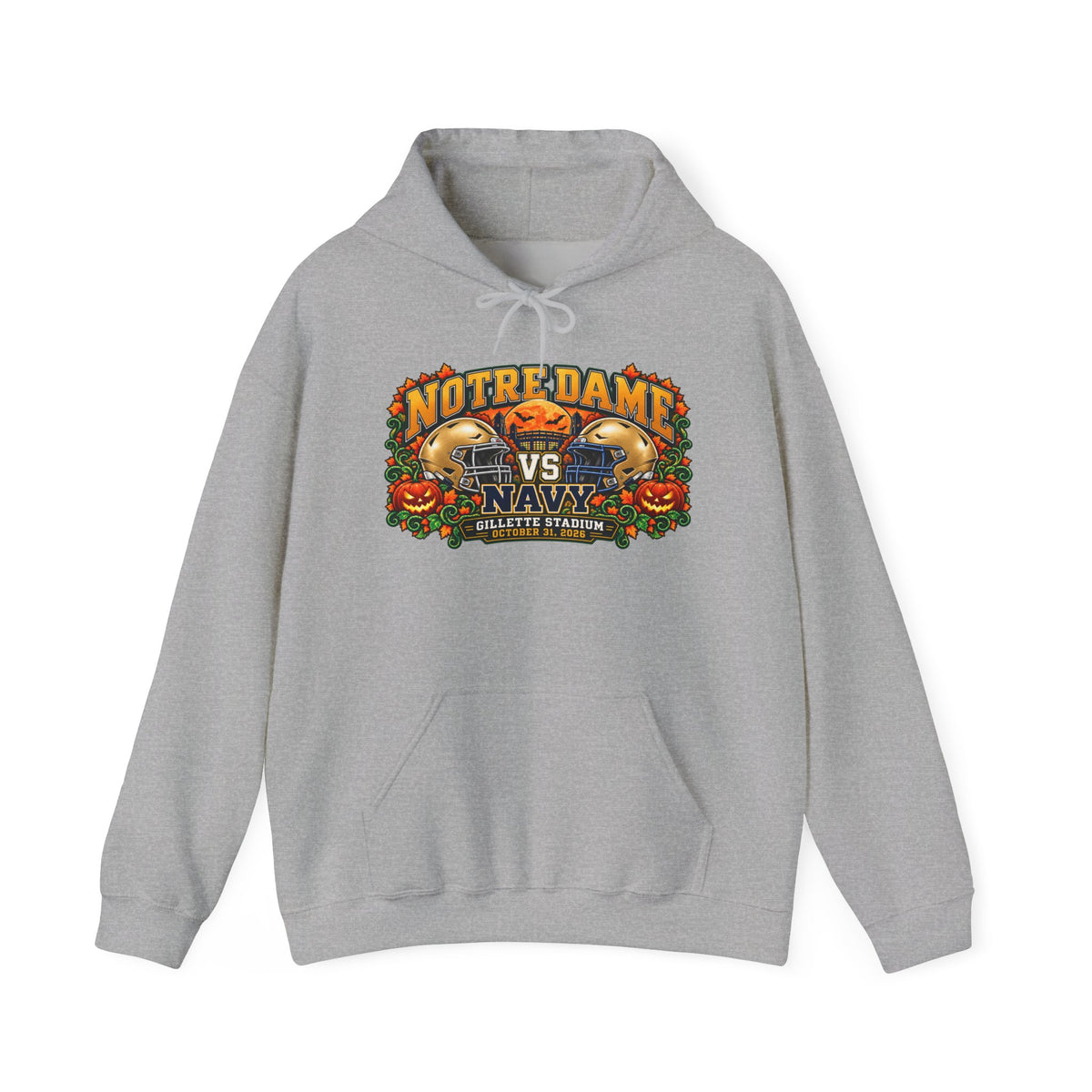 ND vs. Navy Halloween Hoodie
