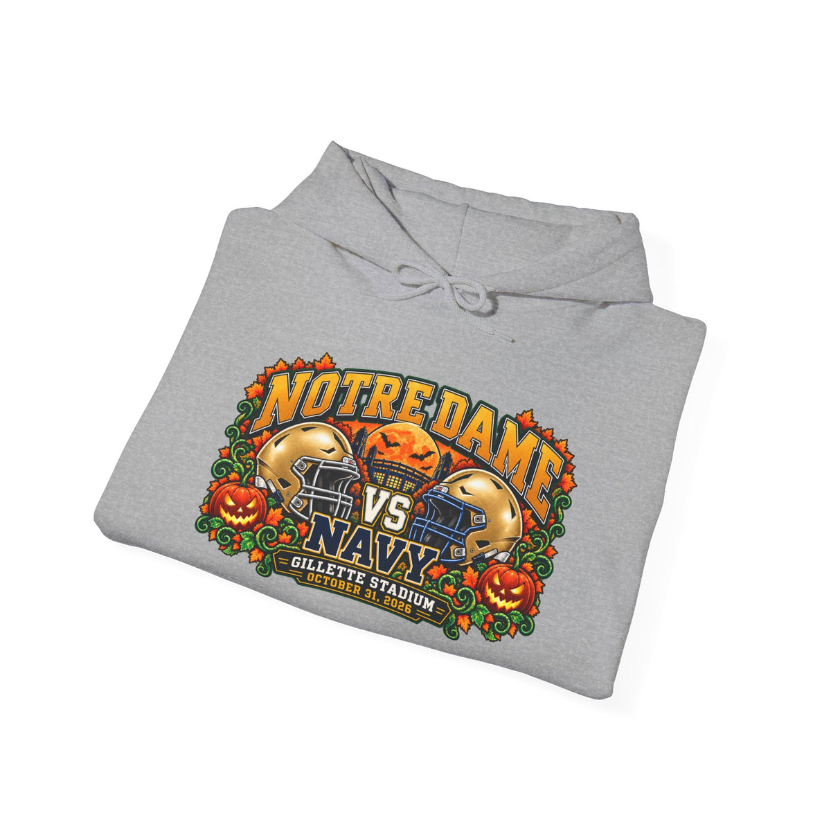 ND vs. Navy Halloween Hoodie