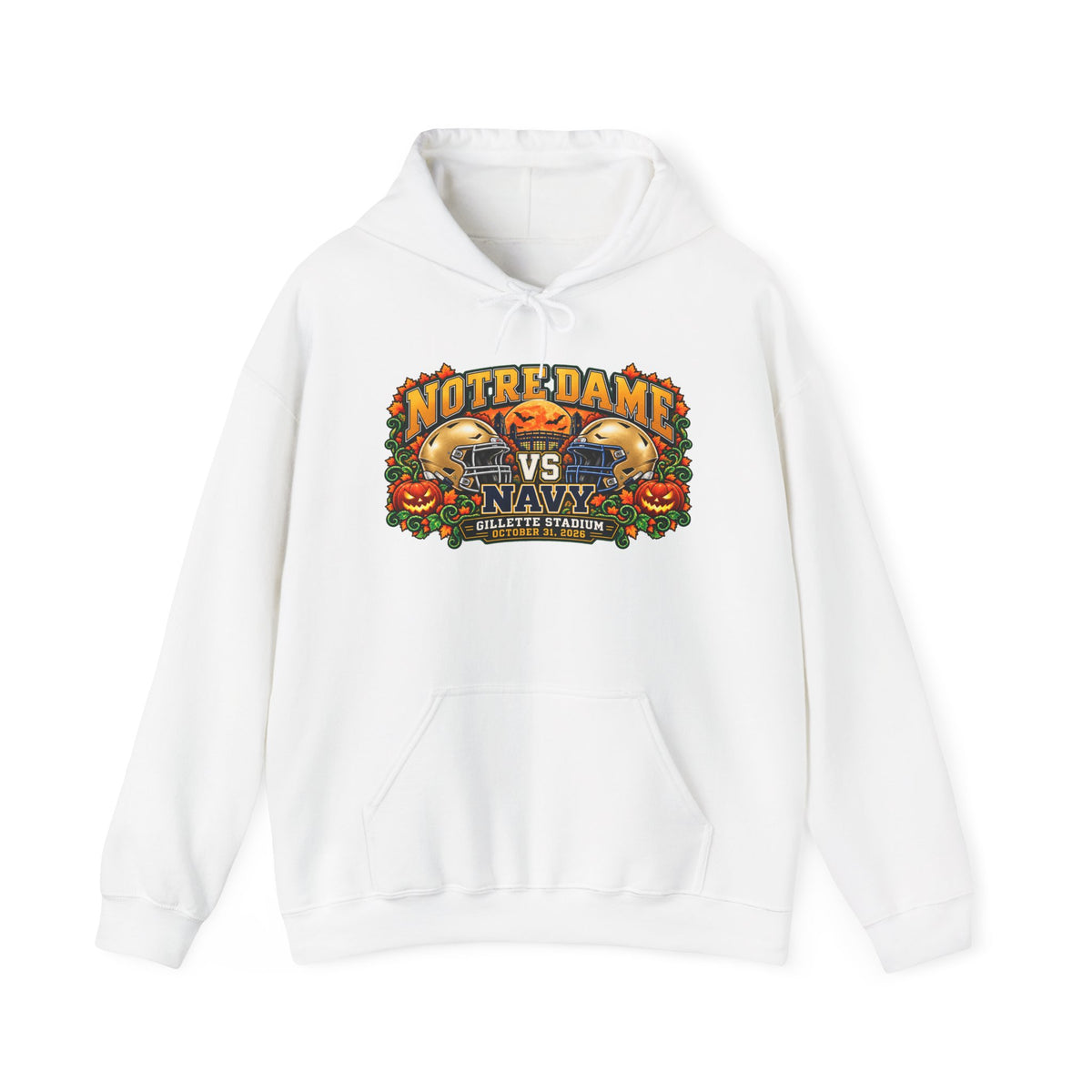 ND vs. Navy Halloween Hoodie