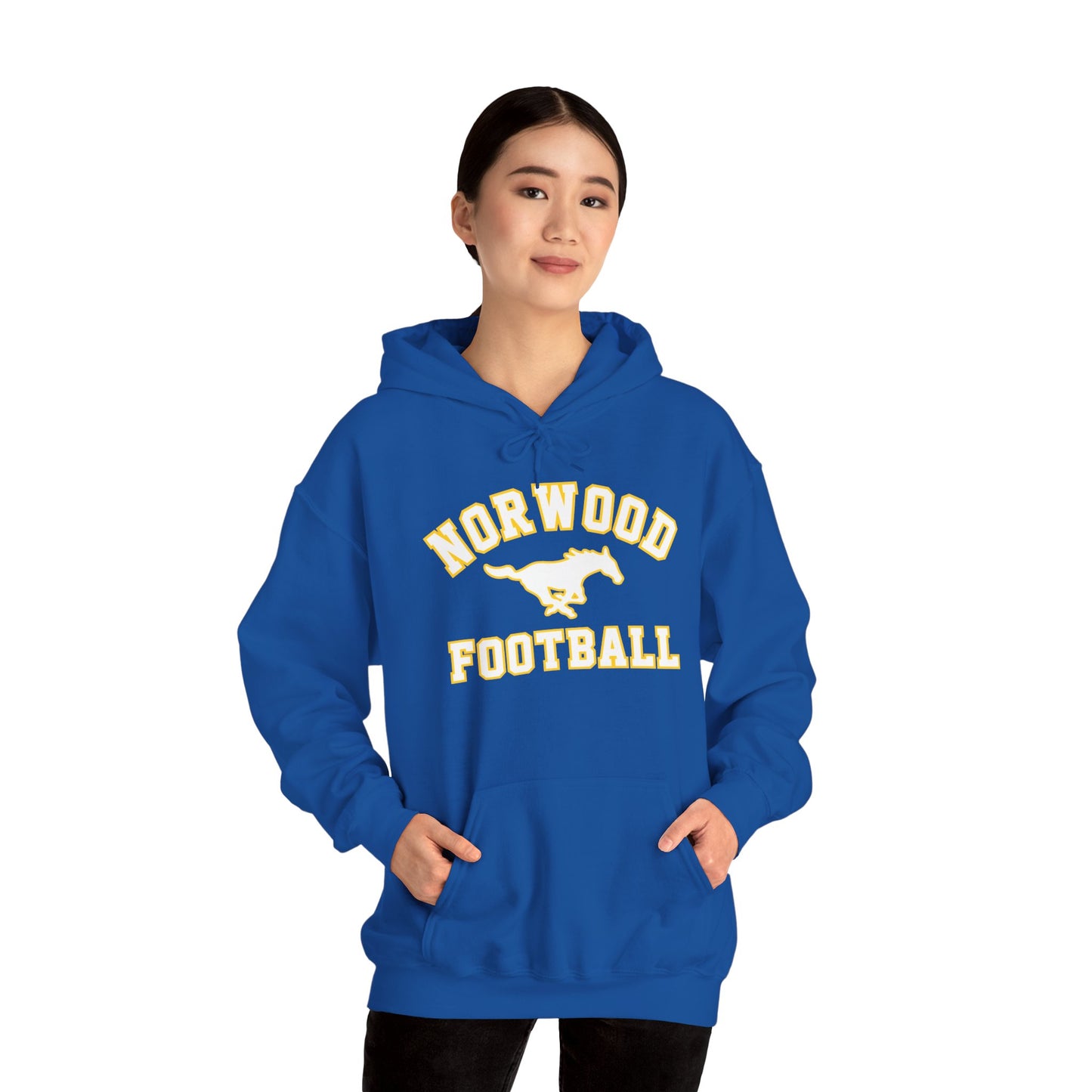 Norwood Football Hooded Sweatshirt - Go U Stangs!!