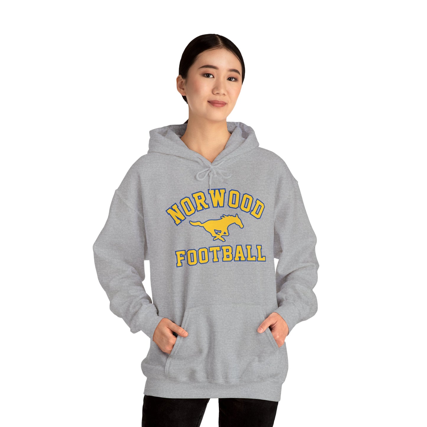 Norwood Football Hooded Sweatshirt - Go U Stangs!!