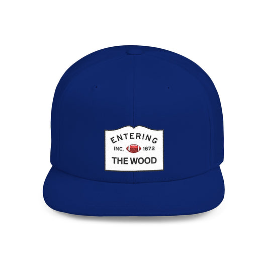 Entering "THE WOOD" Snapback HatFlat Bill Cap