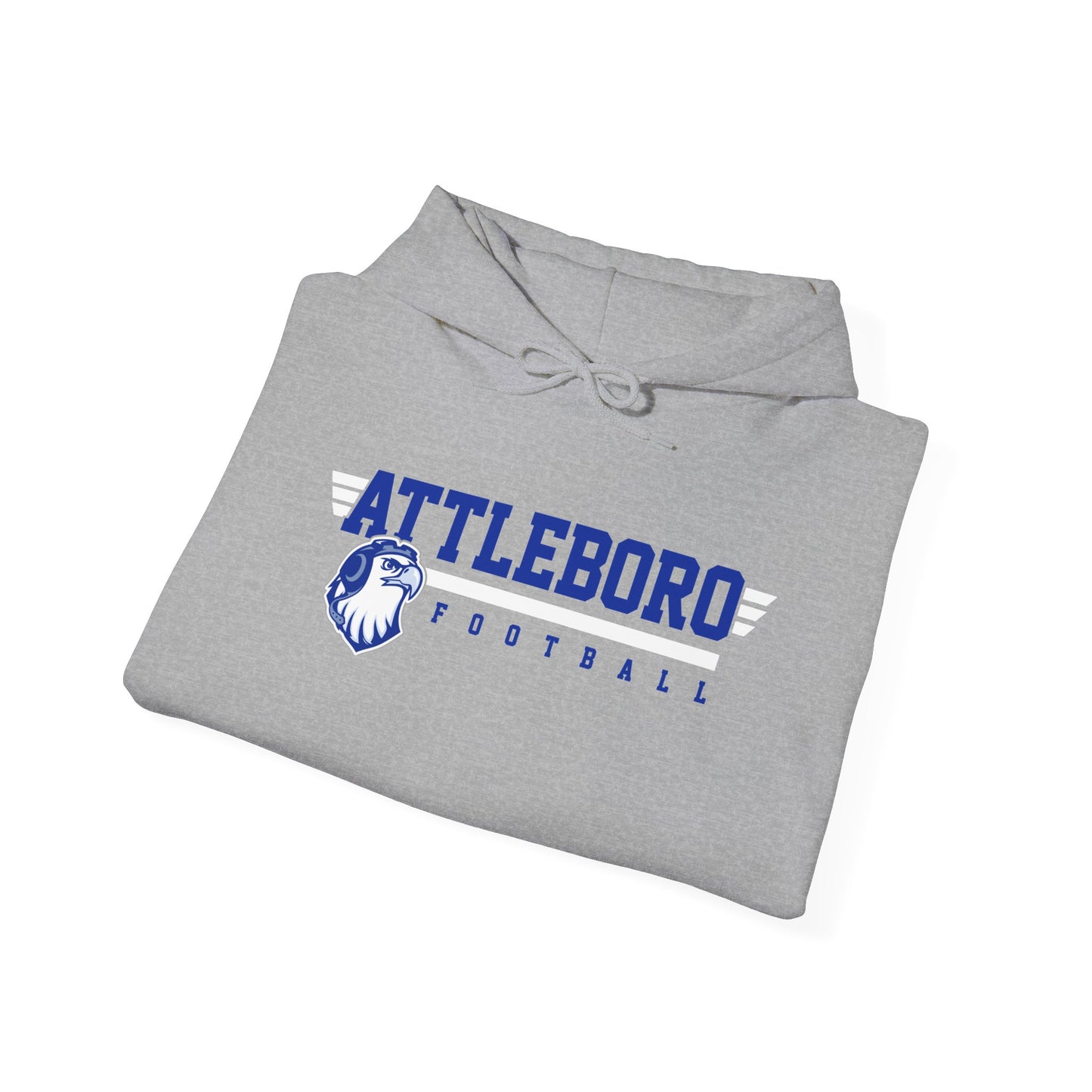 Attleboro Football Big Blue Football Hoodie