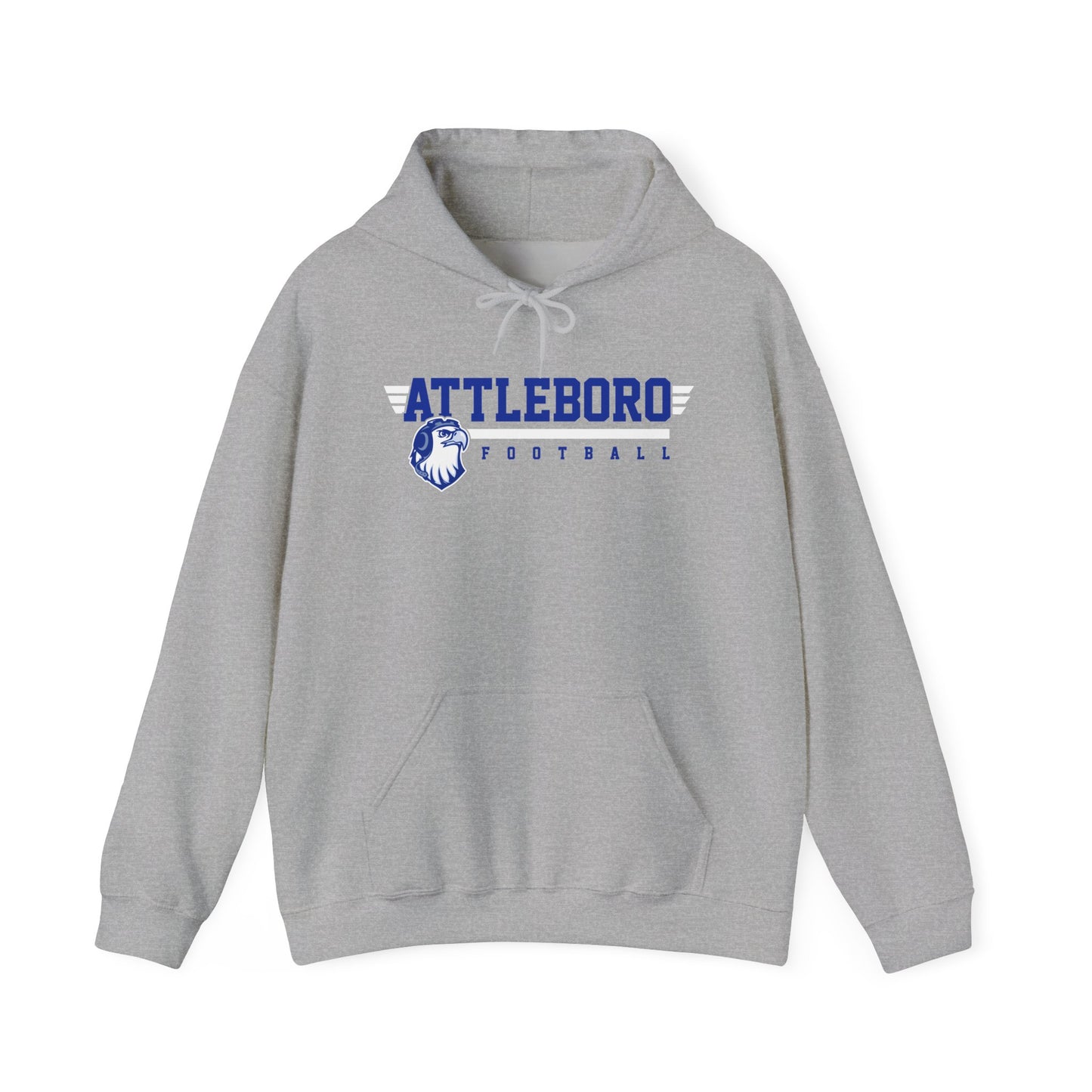Attleboro Football Big Blue Football Hoodie