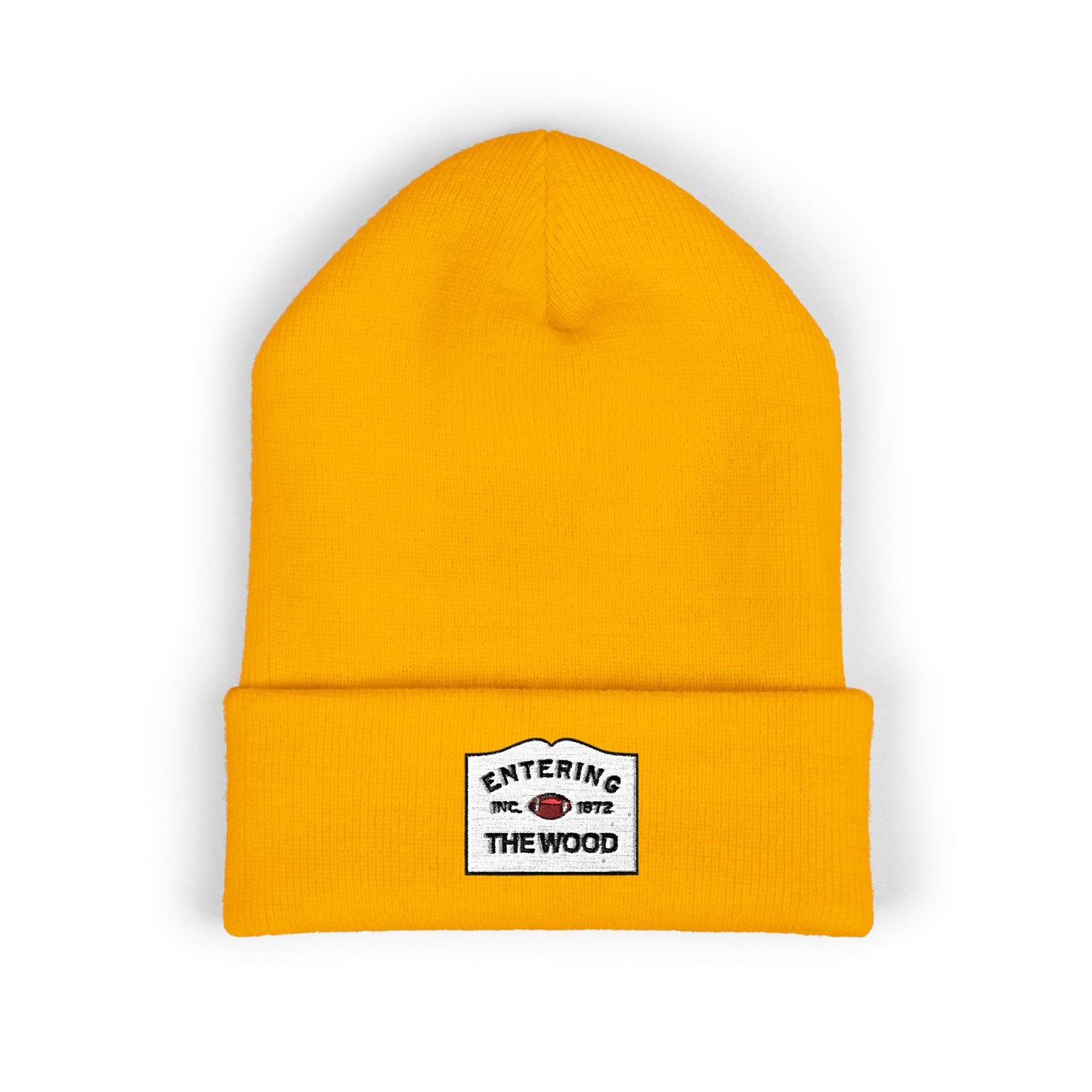 Entering "THE WOOD" Classic Cuffed Beanie