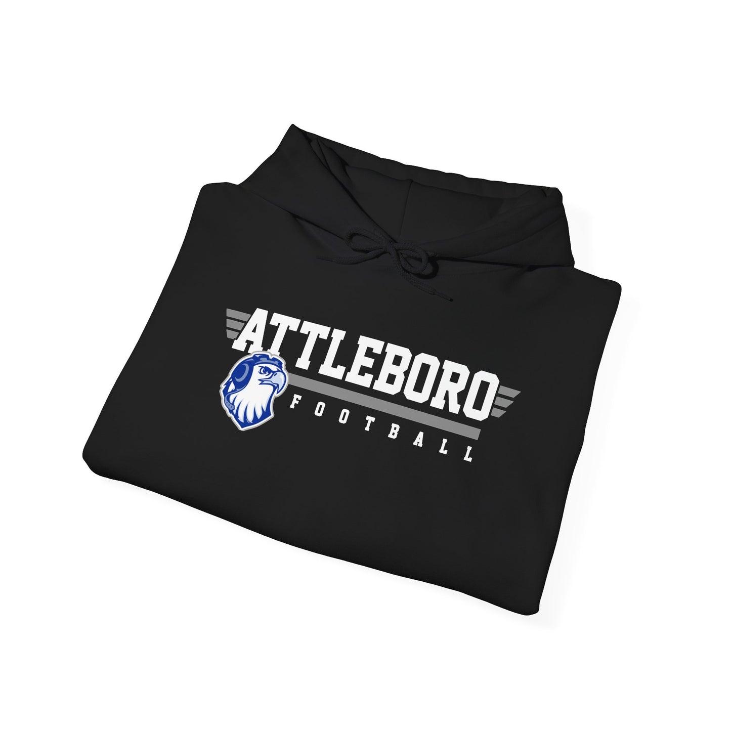Attleboro Football Big Blue Football Hoodie