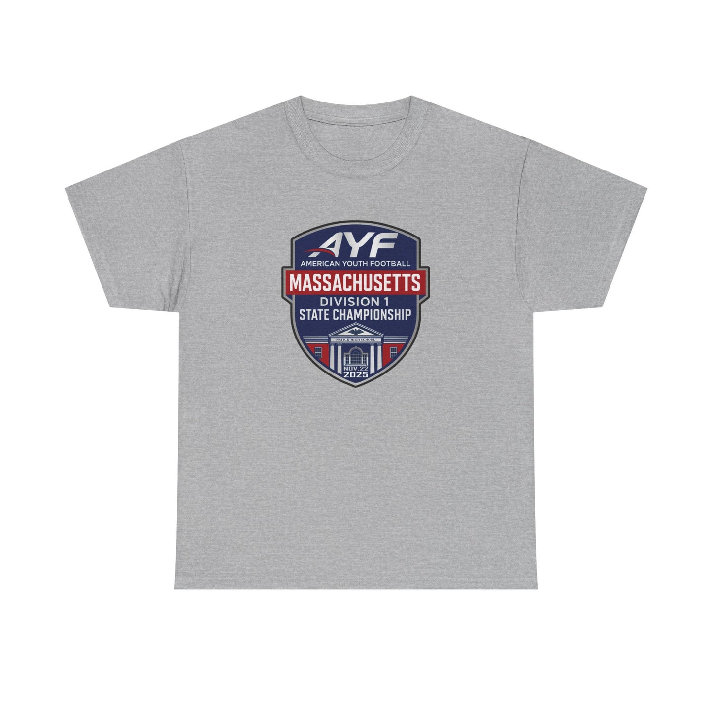 Massachusetts Division 1 State Championship T-Shirt - Short Sleeve