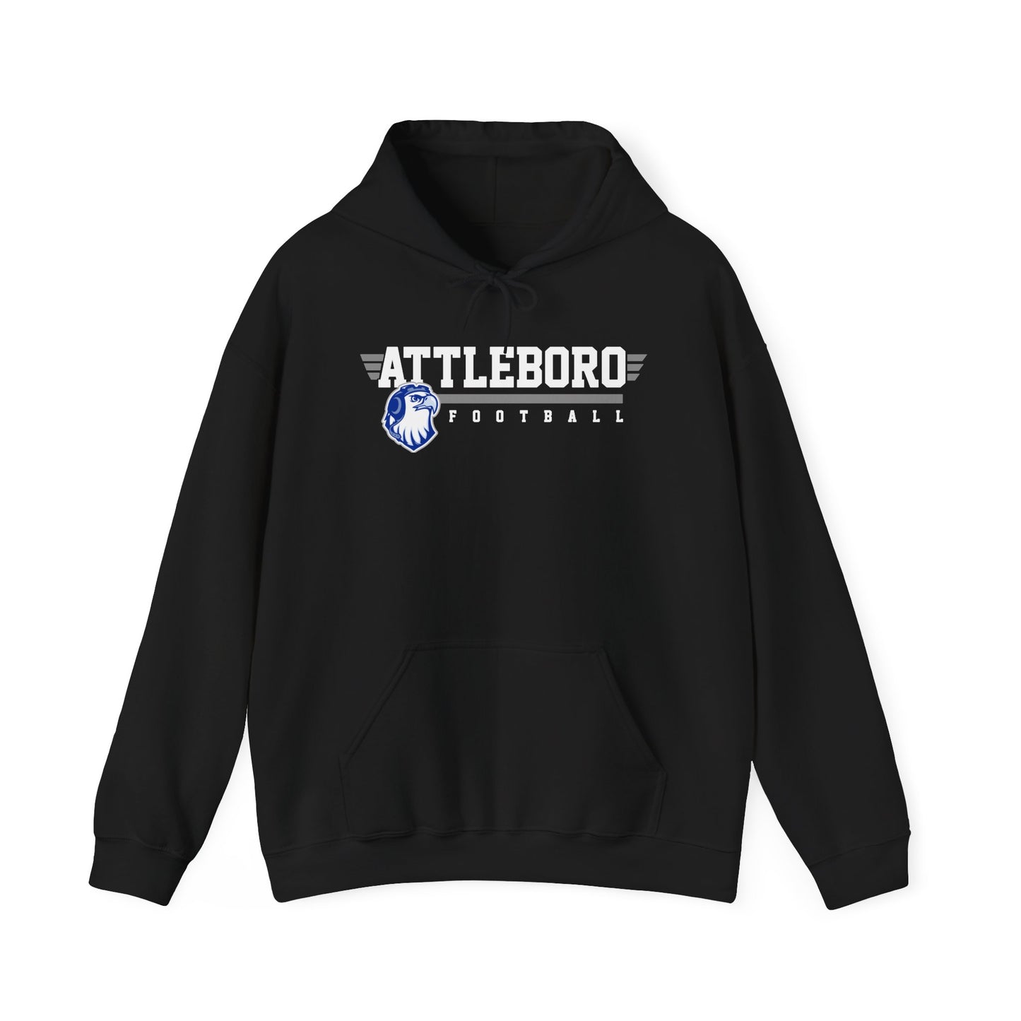 Attleboro Football Big Blue Football Hoodie