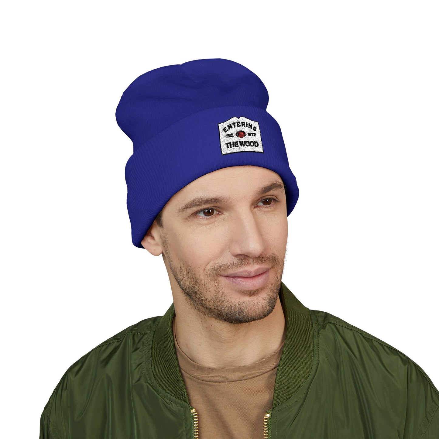 Entering "THE WOOD" Classic Cuffed Beanie