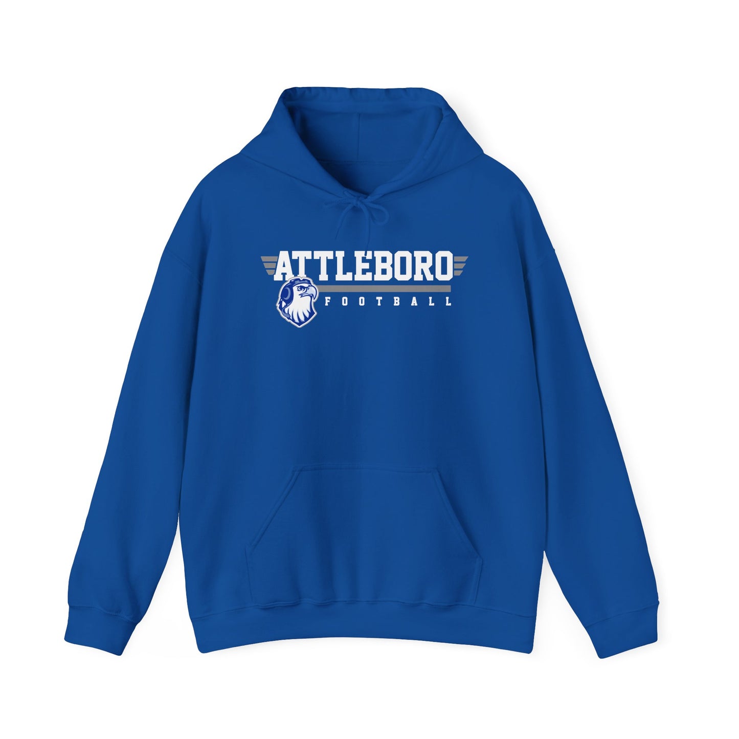 Attleboro Football Big Blue Football Hoodie