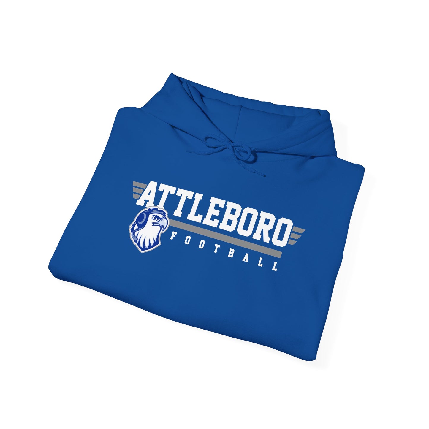 Attleboro Football Big Blue Football Hoodie