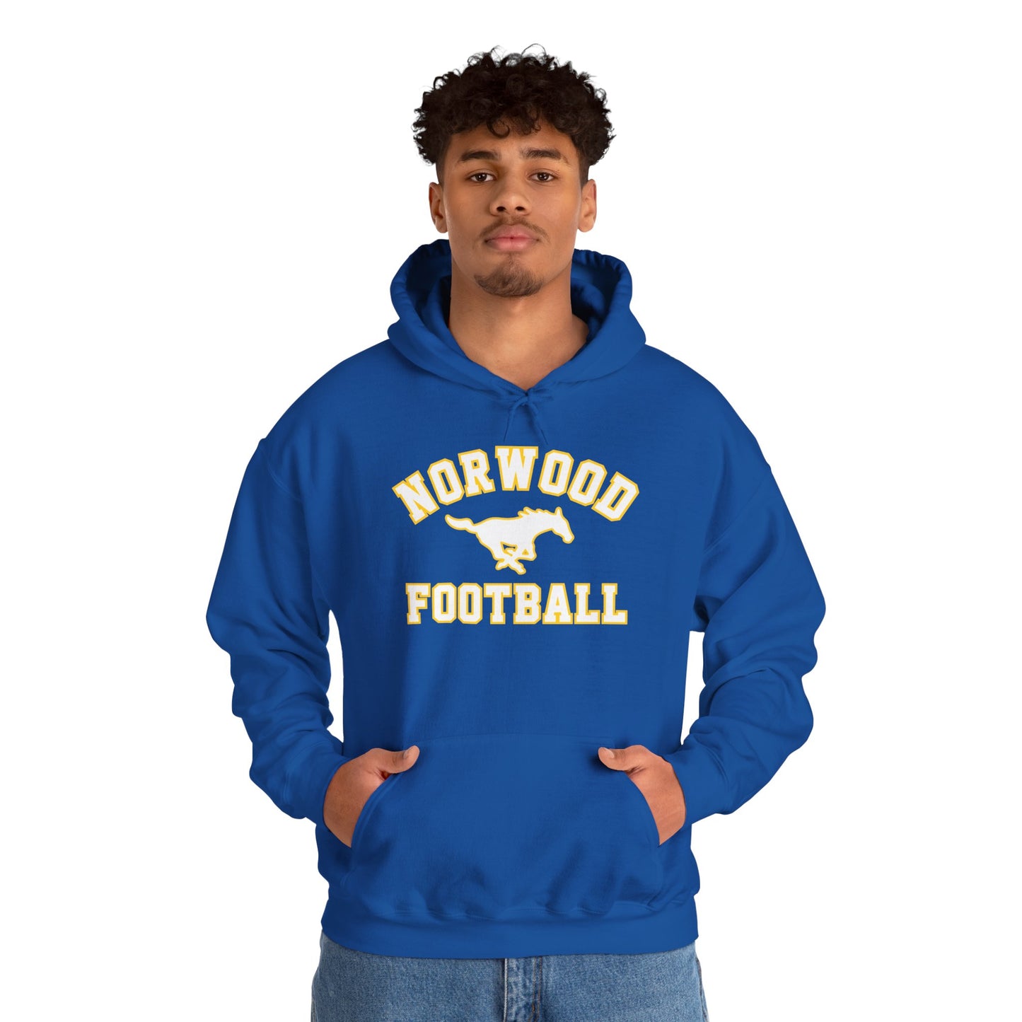 Norwood Football Hooded Sweatshirt - Go U Stangs!!