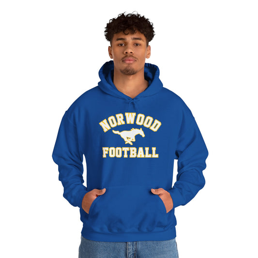 Norwood Football Hooded Sweatshirt - Go U Stangs!!
