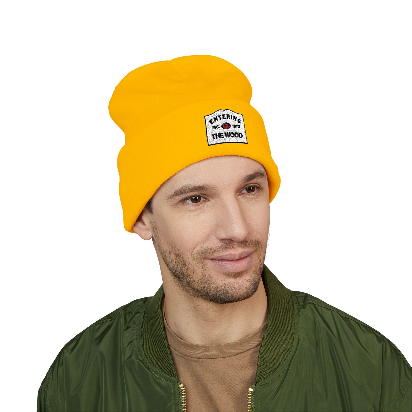 Entering "THE WOOD" Classic Cuffed Beanie