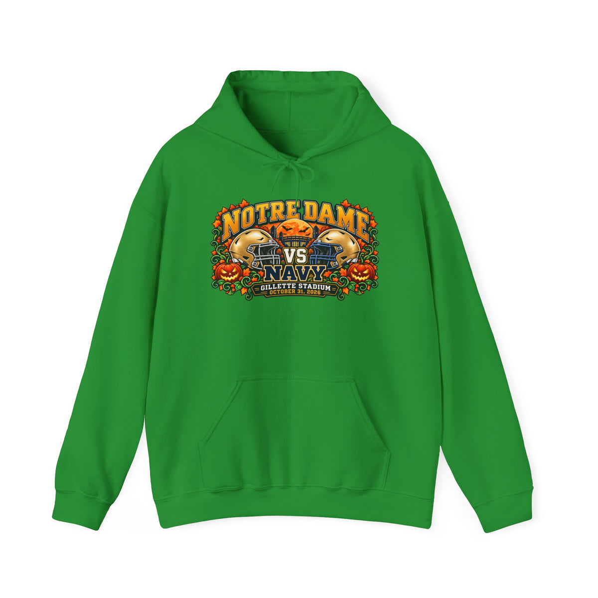 ND vs. Navy Halloween Hoodie