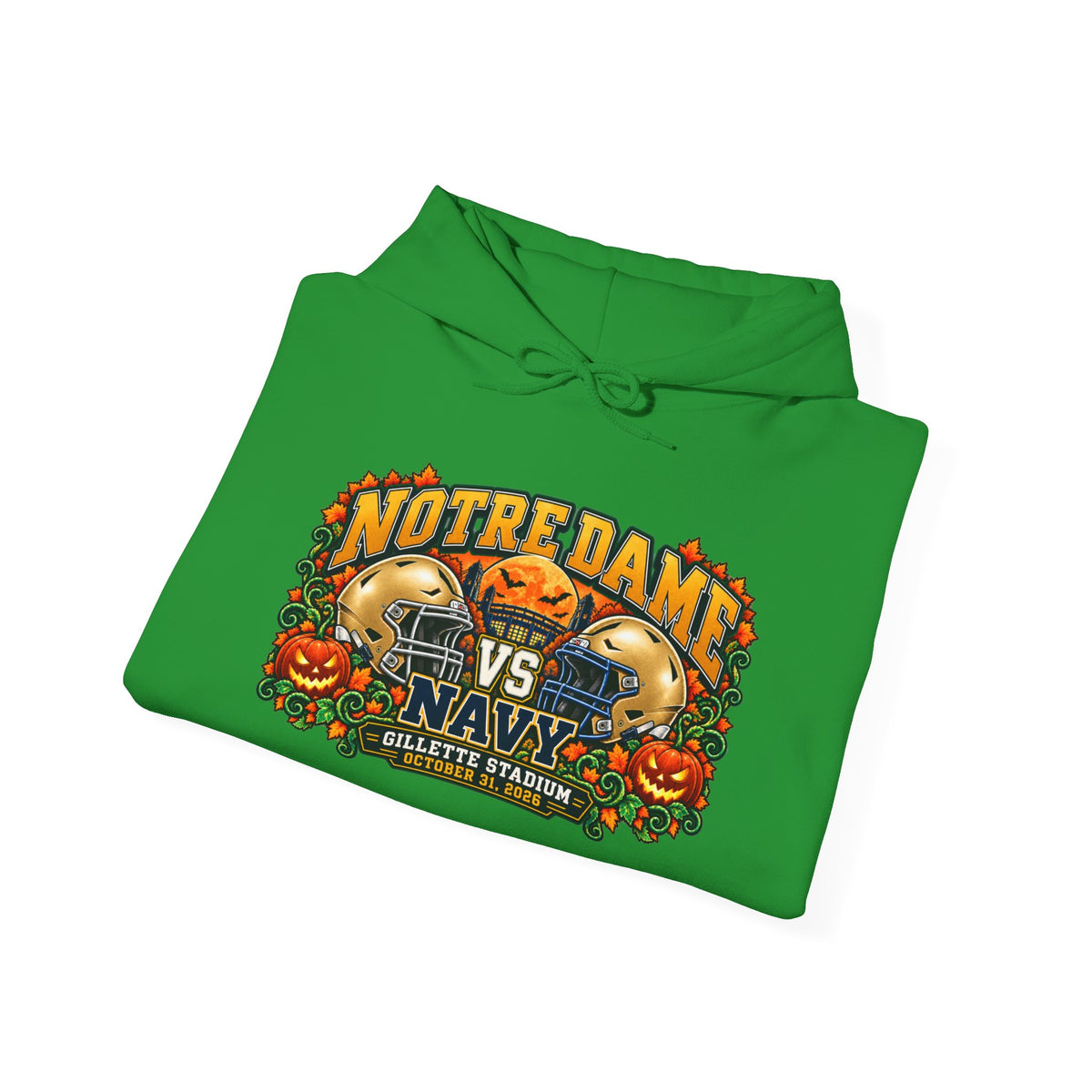ND vs. Navy Halloween Hoodie