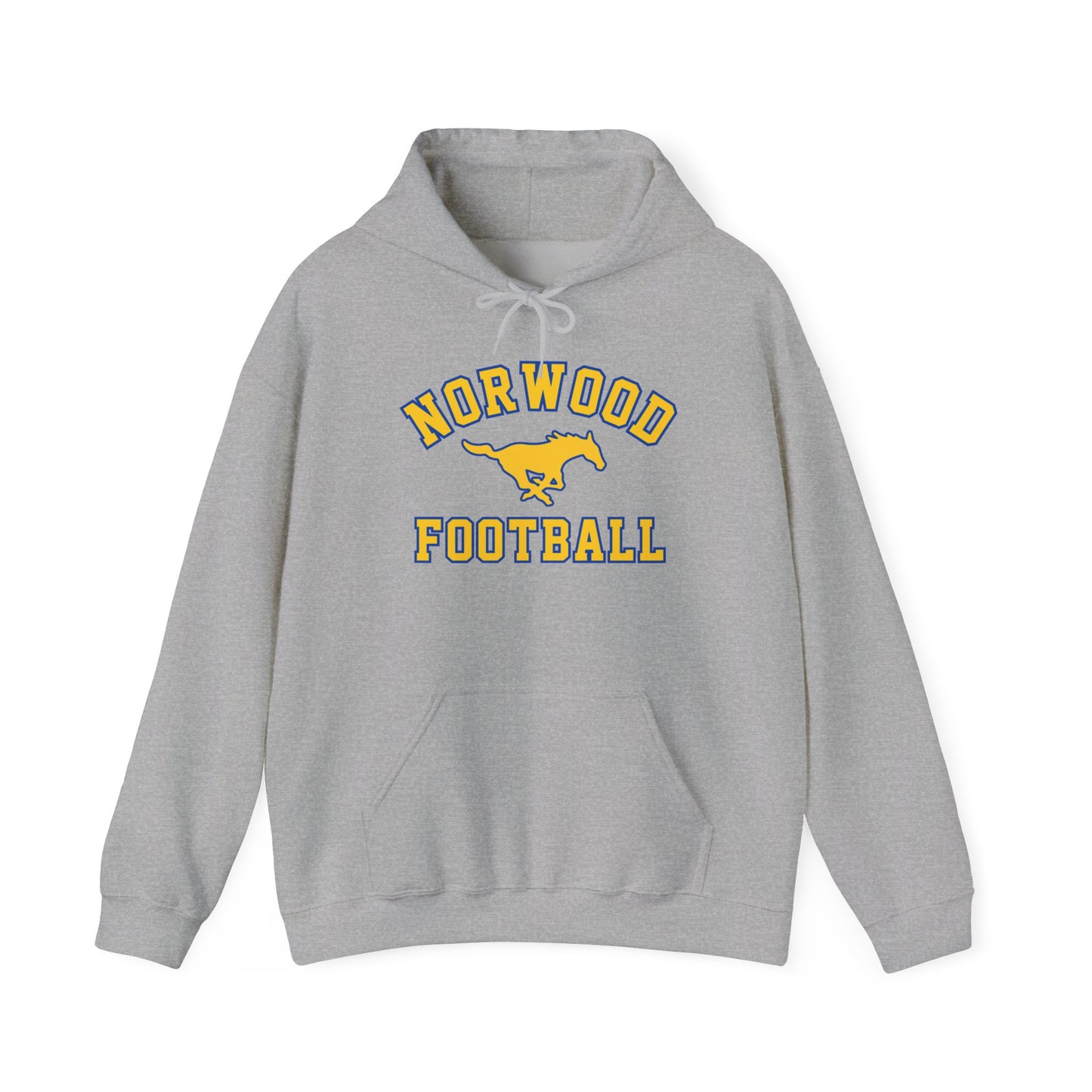 Norwood Football Hooded Sweatshirt - Go U Stangs!!